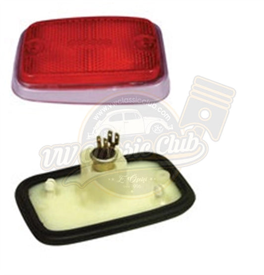 vw t2 red reflector with grey frame 211945363a 3 3035