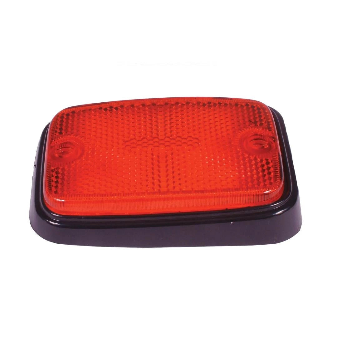 vw t2 tail light reflector black frame red lens 1972 1979 3 3036 s 7231
