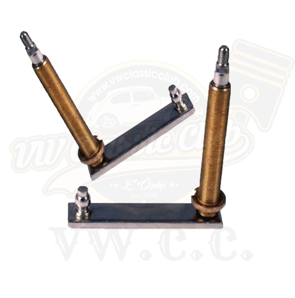 vw t2 windshield wiper shafts pair 1968 1979 3 3589 s 6796