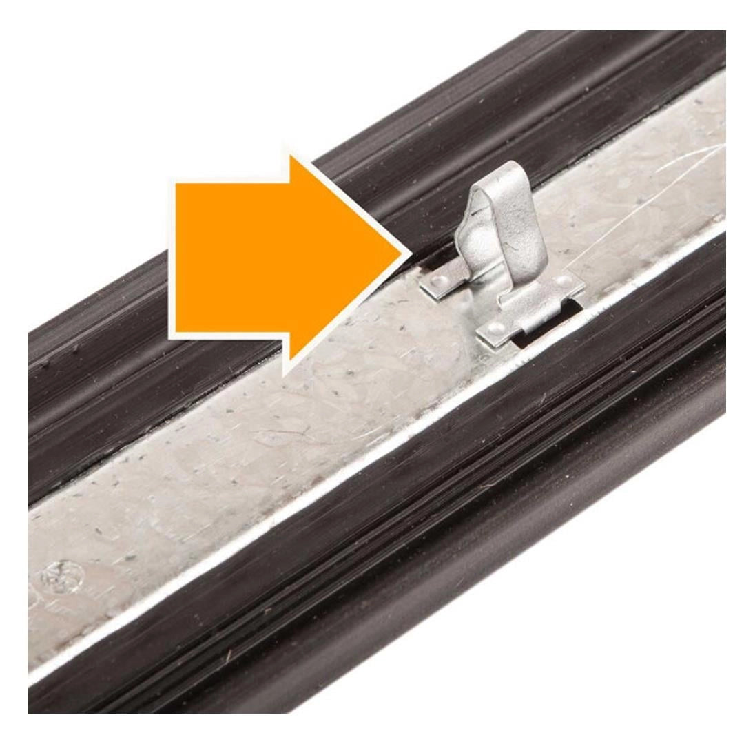 vw t3 bumper trim seal clip set sold individually 25 2854 cc 1035