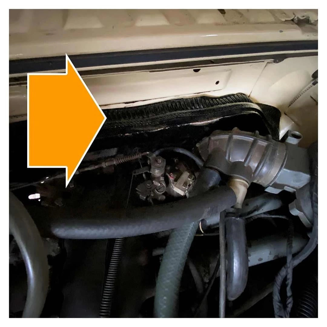 vw t3 engine bay cooling seal 1980 1992 55 5551