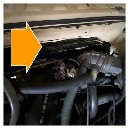 vw t3 engine bay cooling seal 1980 1992 55 5551