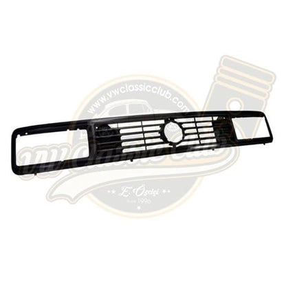 vw t3 front grille black with emblem hole 25 3198