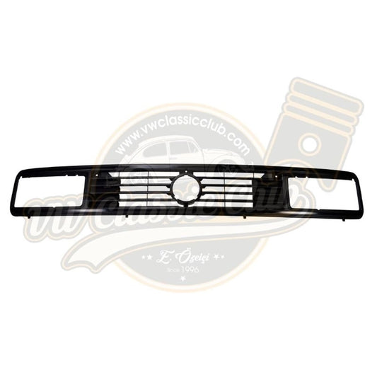 vw t3 front grille black with emblem hole 25 3198
