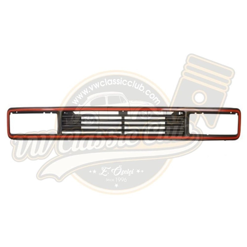 vw t3 front grille debadged red trim classic volkswagen body parts 25 3197 a