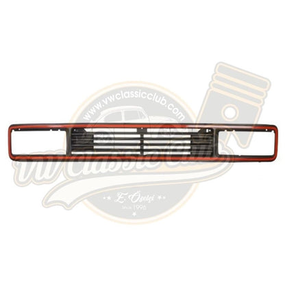 vw t3 front grille debadged red trim classic volkswagen body parts 25 3197 a