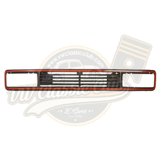 vw t3 front grille debadged red trim classic volkswagen body parts 25 3197 a