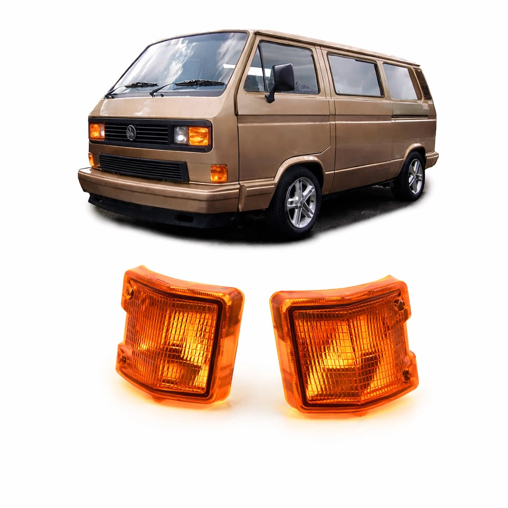 vw t3 front turn signal indicator light set 1979 1992 3 3102