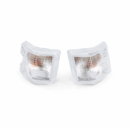 vw t3 front white indicator turn signal light set 1979 1992 3 3621
