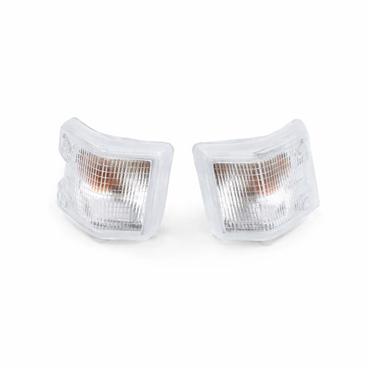 vw t3 front white indicator turn signal light set 1979 1992 3 3621