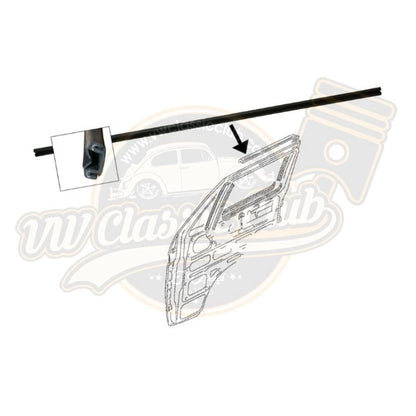 vw t3 inner door channel seal 1980 1992 25 3148