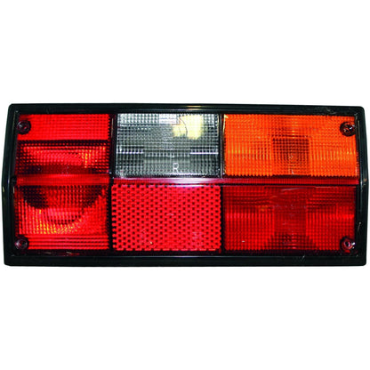 vw t3 right tail light lens orange red 1979 1992 3 3392