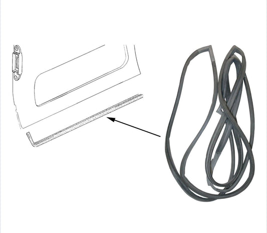 vw t3 sliding door seal oem quality replacement 27 2797