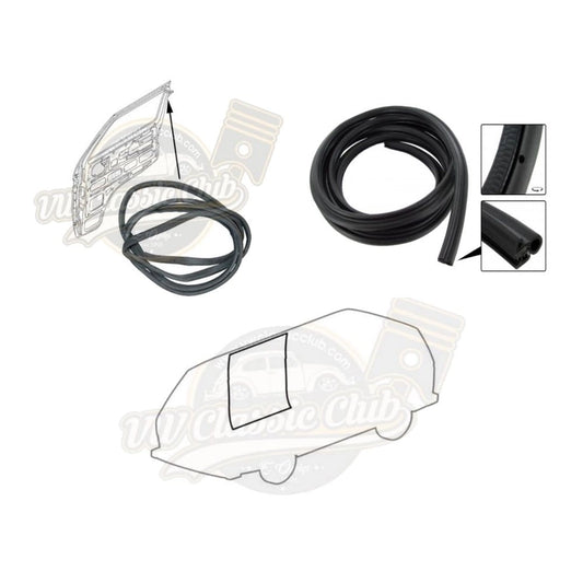 vw t3 sliding door tailgate and front door rubber seal set 1979 1992 25 3216