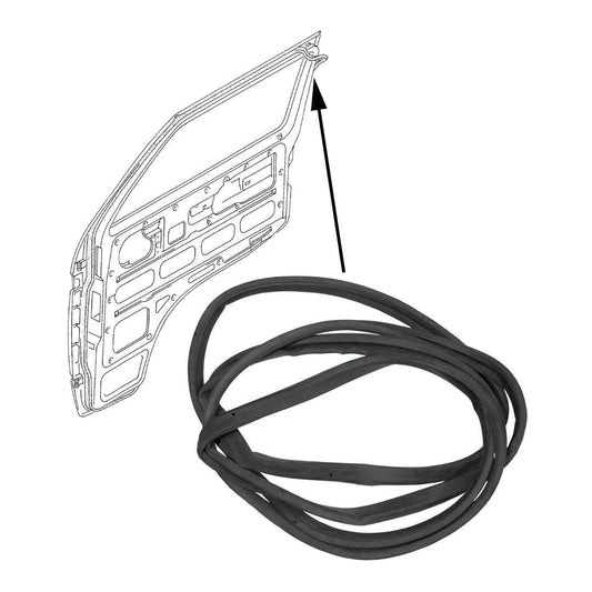 vw t3 transporter door seal kit pair 1979 1992 25 3215