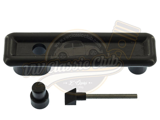 westfalia cabinet lock set black for vw t1 and t2 transporter 4 4464 s 6912