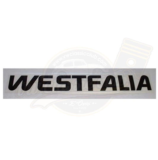 westfalia exterior badge front or rear for vw t2 1968 1979 2 2072