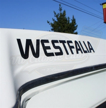 westfalia exterior badge front or rear for vw t2 1968 1979 2 2072