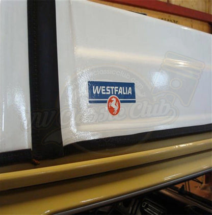 westfalia side decal blue red for vw t2 bus 1968 1979 2 2071