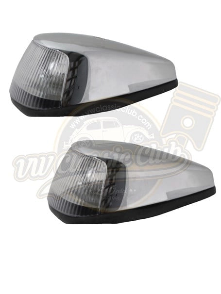 white front fender turn signal light set for vw beetle 1300 1302 1303 68 74 3 31