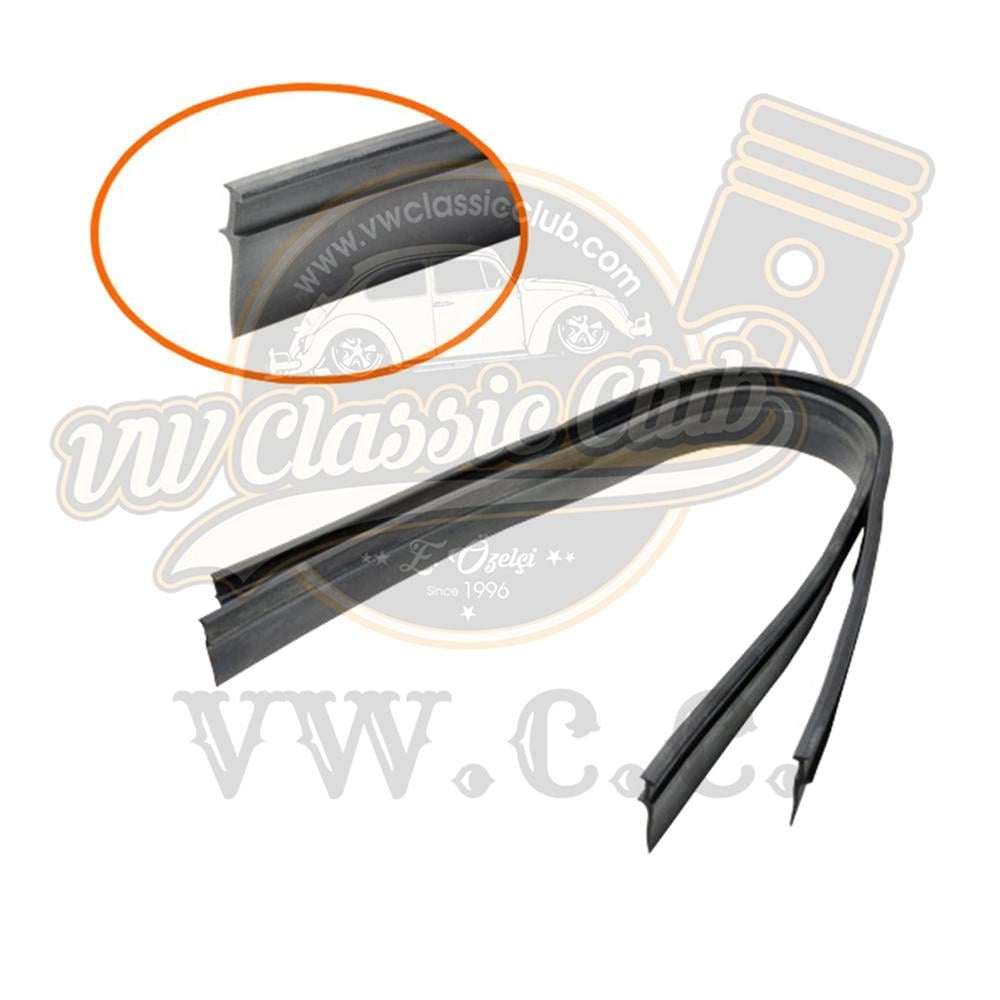 window scraper seal set for vw t1 t2 t3 1952 1964 25 3219 s 7348