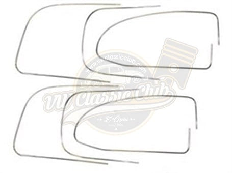 window trim molding set for vw super beetle 1303 1973 1975 25 2837