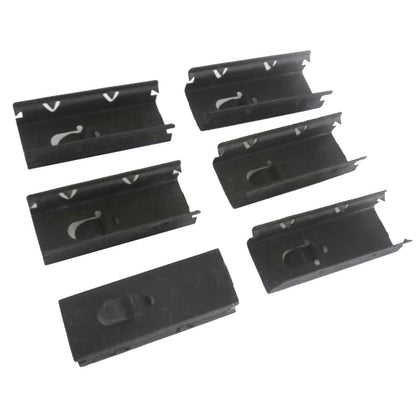 window trim moulding clips set 6pcs for vw beetle and t2 25 3081 s6787
