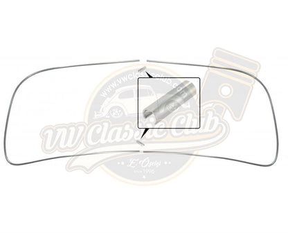window trim seal segment for classic vw beetle t2 karmann ghia type 3 25 2959 s