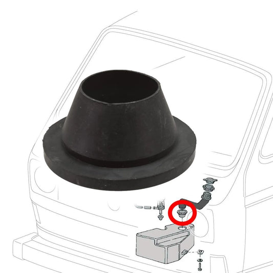 windshield washer reservoir grommet for vw t2 t3 1980 1992 3 3361 cc 1040