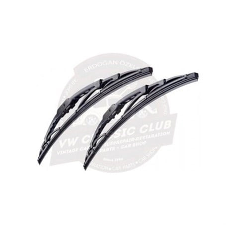 windshield wiper blade set for vw super beetle 1303 1973 1975 25 2595 q 2063