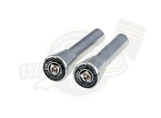 wolfsburg edition door handle button set for vw beetle t2 karmann ghia 55 5689 s