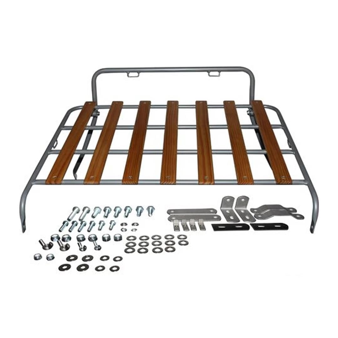 wooden rear luggage rack with stainless steel for vw beetle 1963 1967 2 2128