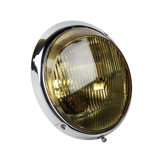yellow lens headlight for classic vw beetle 1100 1200 and porsche 911 3 3104